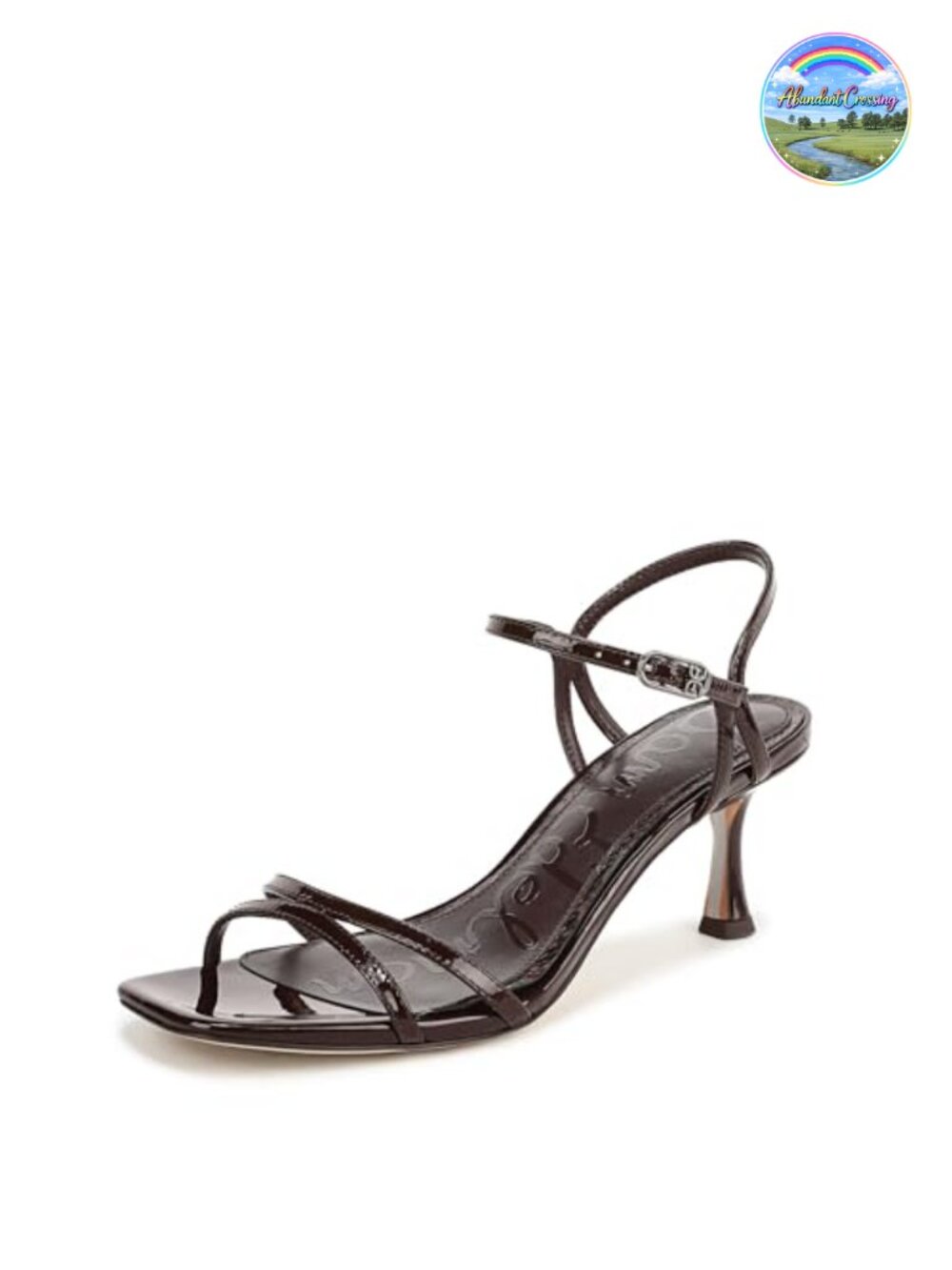 Sam Edelman Presley Strappy Kitten Heel Sandal Block Heel Buckle